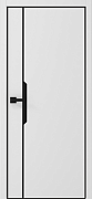 ПГ Vinyl PRO Графика-4 700 белый (композит кромка4 П-образная черная) 